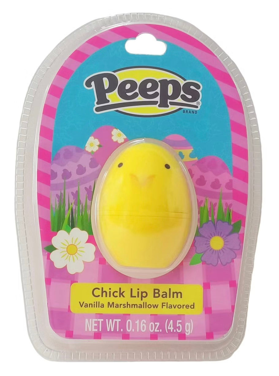 Taste Beauty X Peeps Chick Lip Balm Vanilla Marshmallow Flavour (8g) - America