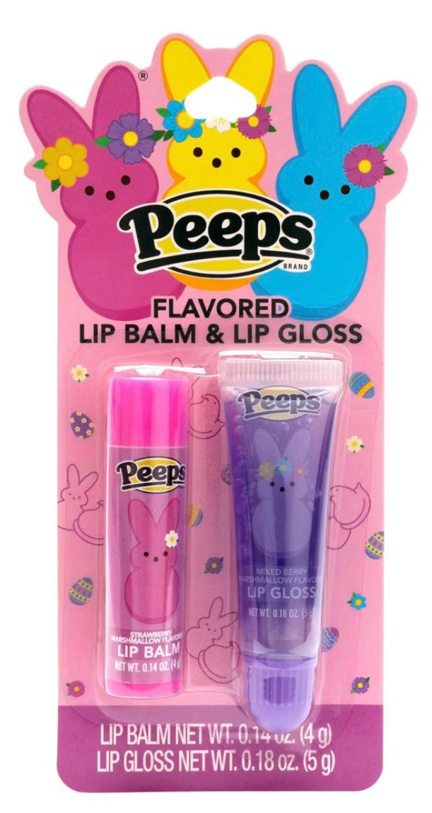 Peeps Chick Lip Balm & Gloss - Pink/Purple (9g) - America