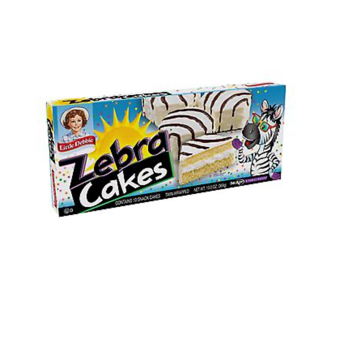 Little Debbie Zebra Cakes 10-Pack (369g) - America
