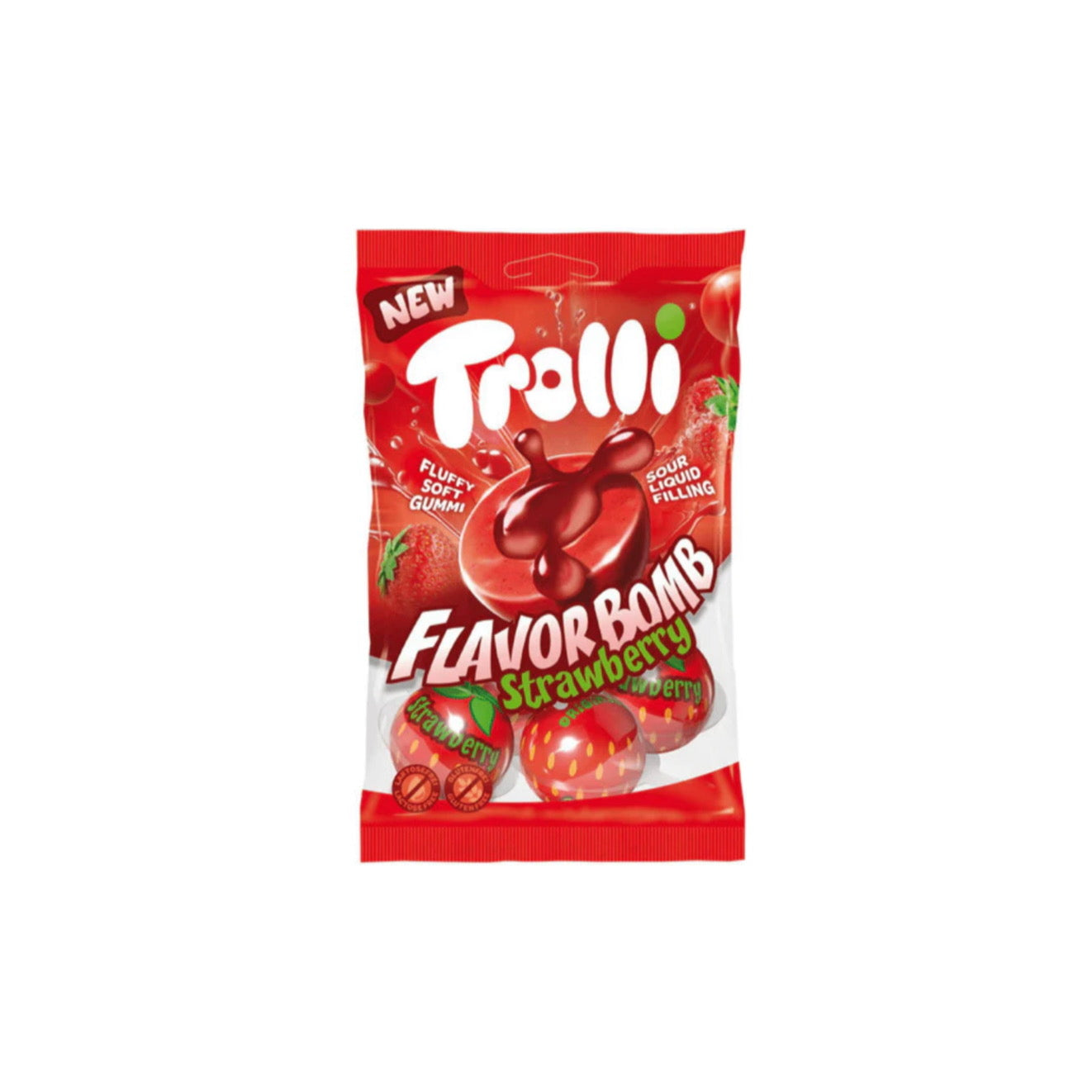 Trolli Flavor Bomb Strawberry (75g) - Germany