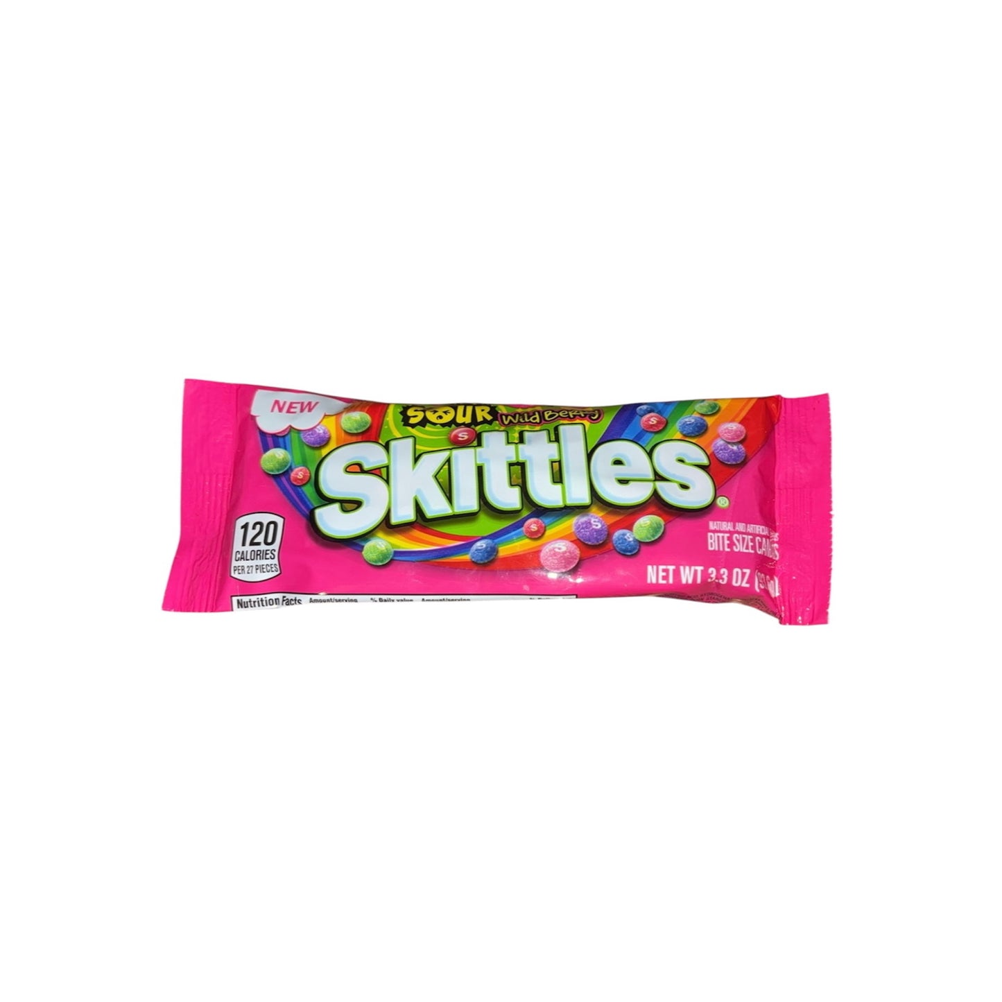Skittles Sour Wild Berry (93.6g) - America