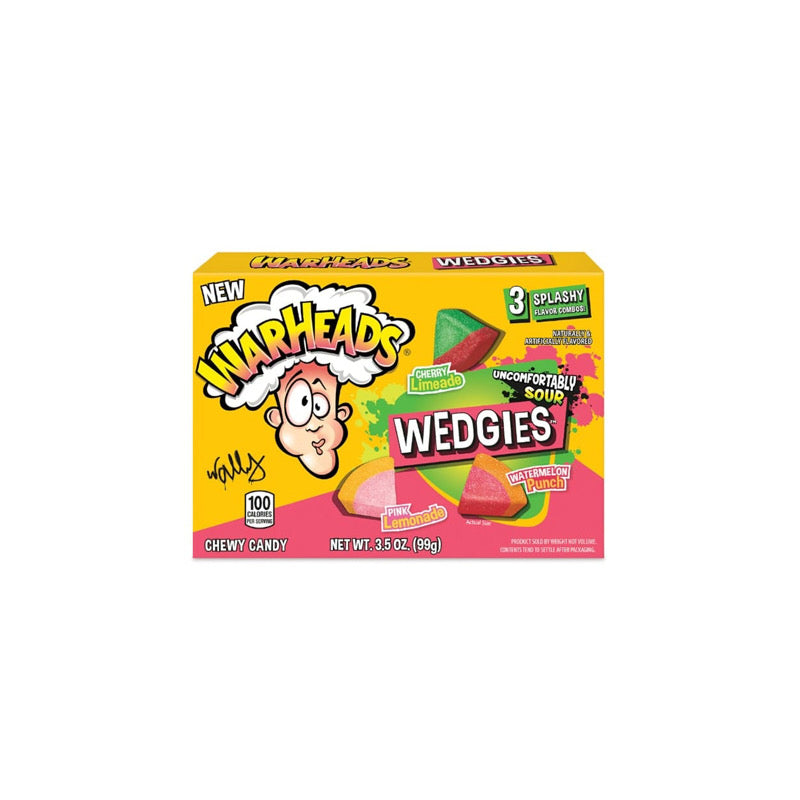 Warheads Sour Wedgies Theatre Box (99g) - America