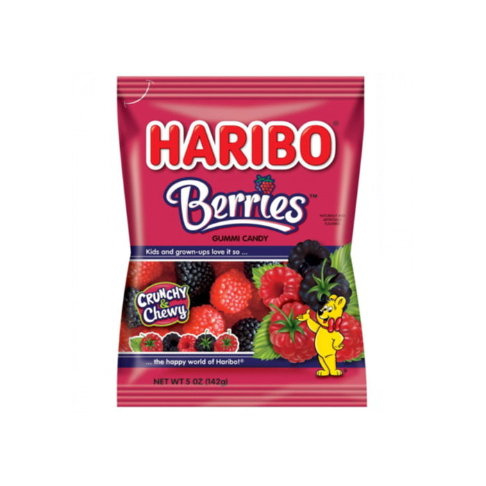 Haribo Berries Peg Bag (142g) - America