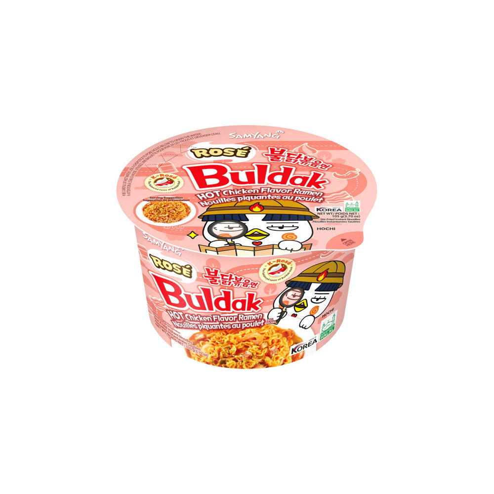 Samyang Buldak Rosé Carbonara Big Bowl (105g) - Korea