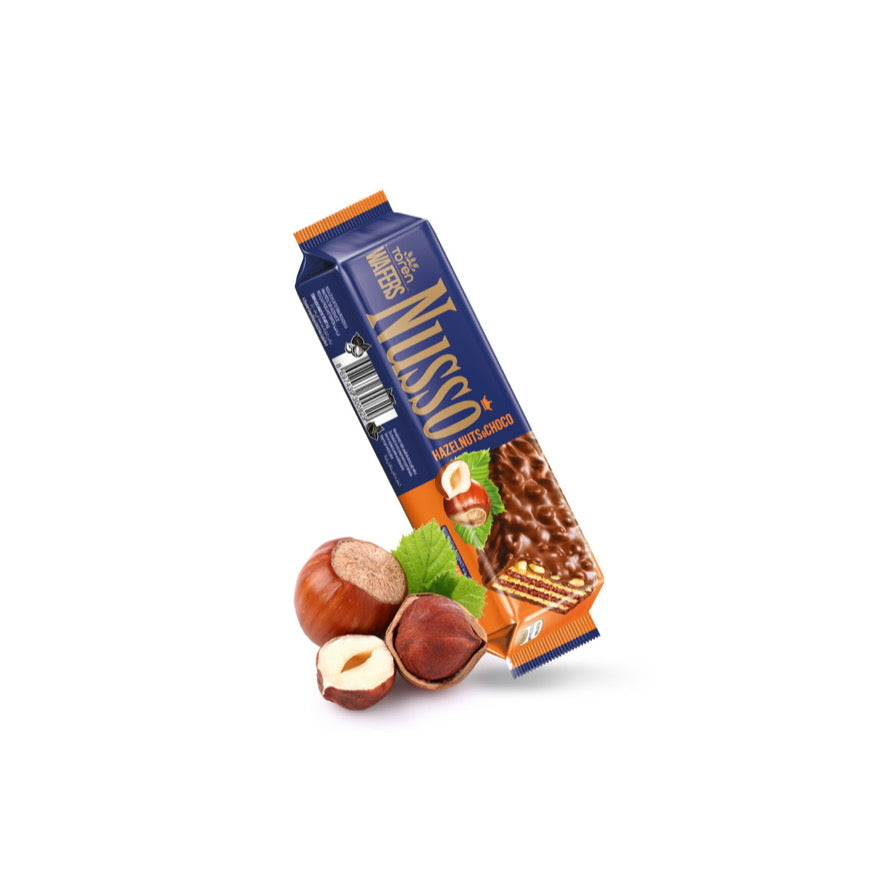 Toren Wafers Nusso Hazelnut Chocolate Wafers (38g) - Turkey