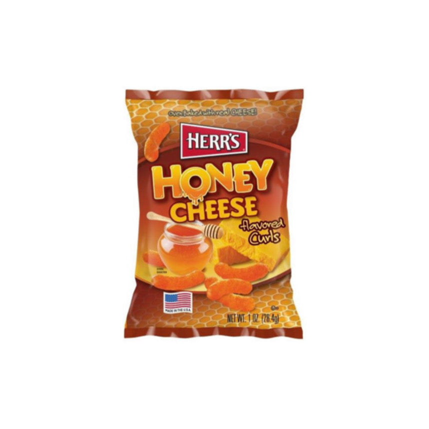 Herr’s Honey Cheese Curls Small Bag (28g) - America