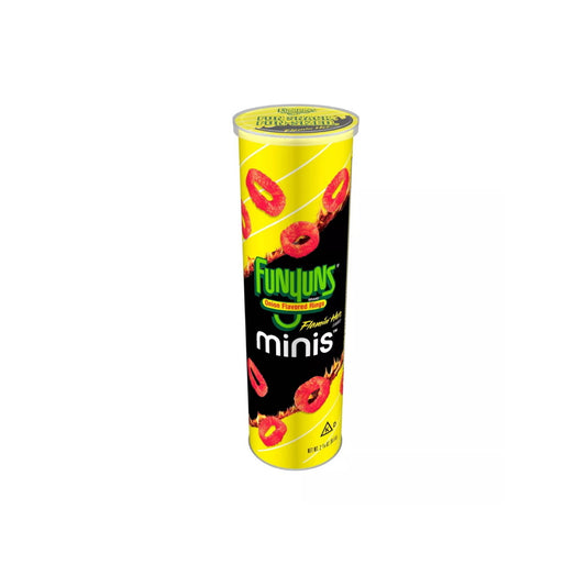 Funyuns Minis Flamin’ Hot Onion Rings Tube (81g) - America