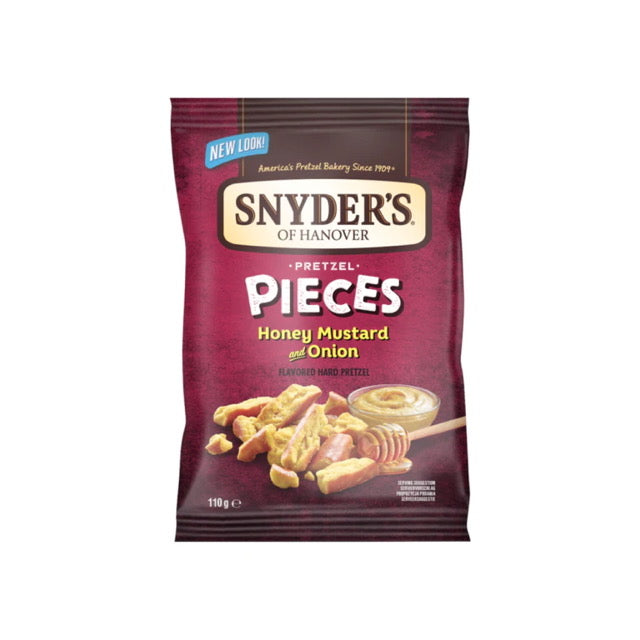 Snyder's Pretzel Pieces Honey Mustard & Onion (110g) - America