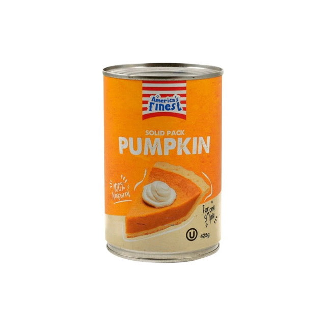 America's Finest Solid Pack Pumpkin (425g) - America