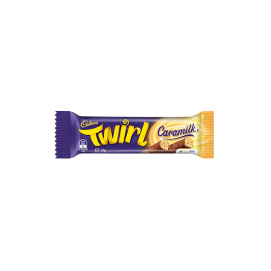Cadbury Twirl Caramilk Chocolate Bar (39g) - Australia