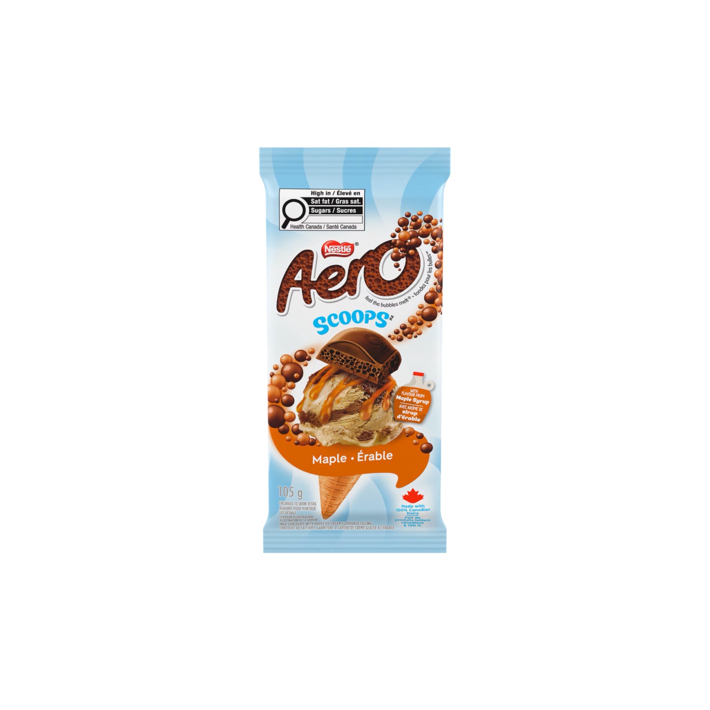 Aero Scoops Maple Bar (105g) - Canada