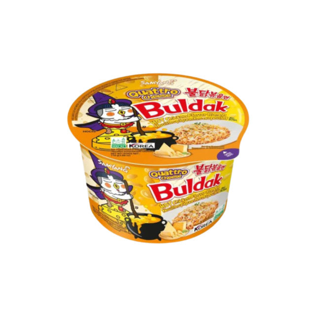 Samyang Buldak Quattro Cheese (110g) - Korea
