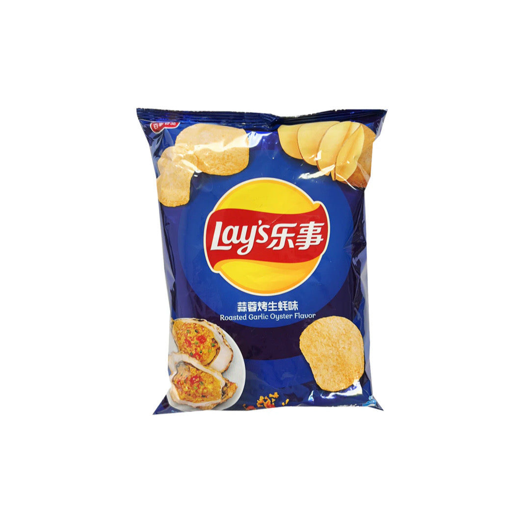 Lay’s Roasted Garlic Oyster Potato Chips (70g) - China