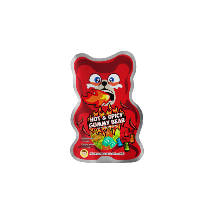 Crazy Jo Hot & Spicy Gummy Bears (84g) - America
