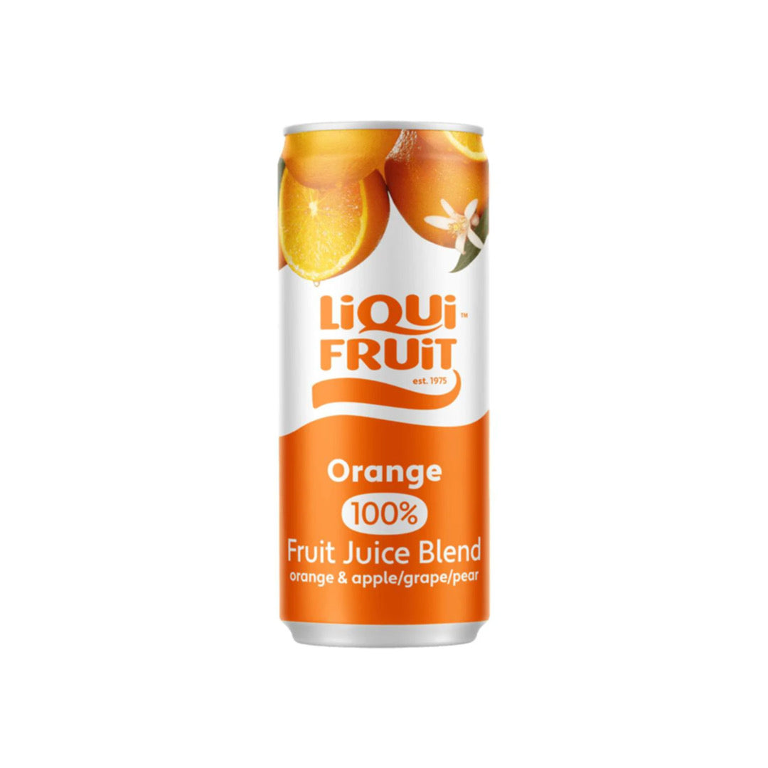 Liquifruit Orange 100% Fruit Juice Blend Can (330ml) - South Africa