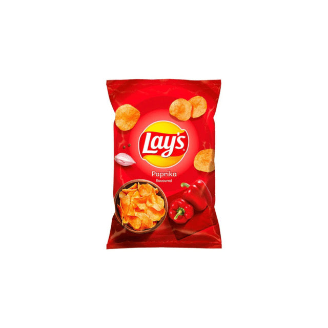Lay’s Paprika Potato Chips (130g) - Poland
