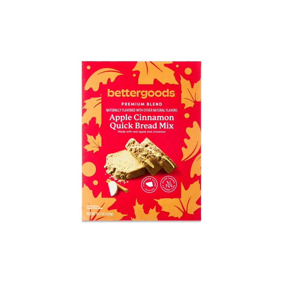 Bettergoods Premium Blend Apple Cinnamon Quick Bread Mix (429g) - America