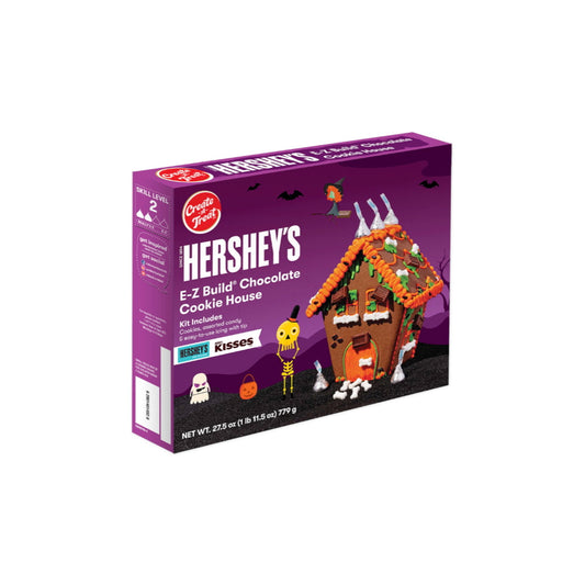 Create-A-Treat Hershey’s E-Z Build Halloween Chocolate Cookie House (779g) - America