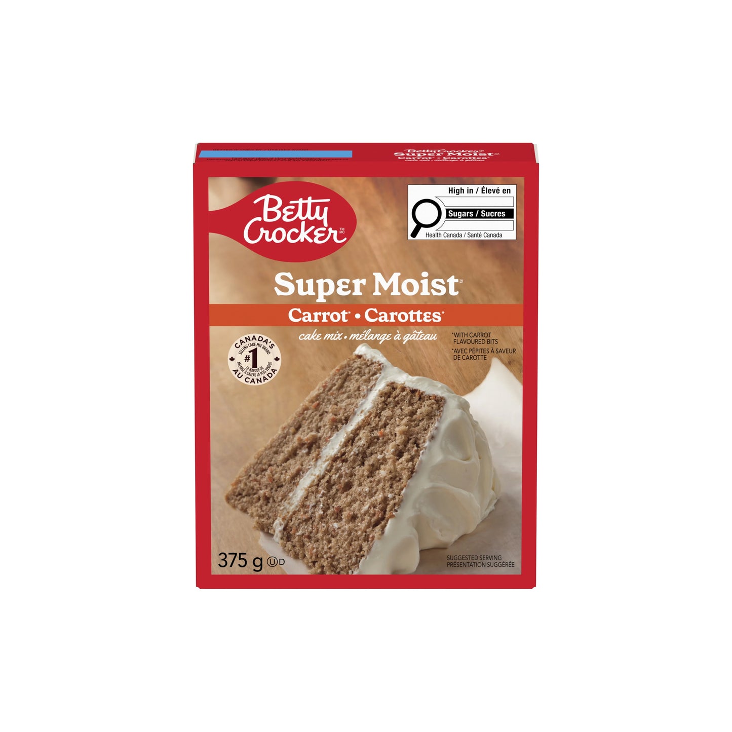 Betty Crocker Super Moist Carrot Cake Mix (404g) - Canada