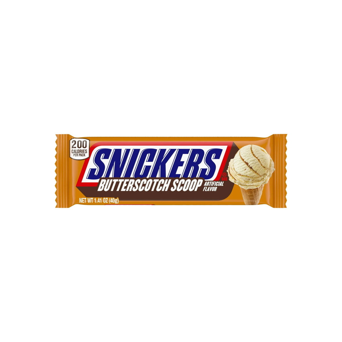Snickers Butterscotch Scoop Chocolate Bar (40g) - America