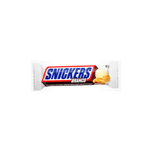 Snickers White (Branco) Chocolate Bar (42g) - Brazil