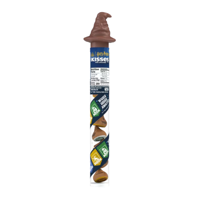 Hershey's Kisses Harry Potter Sorting Hat Halloween Candy Cane (58g) - America