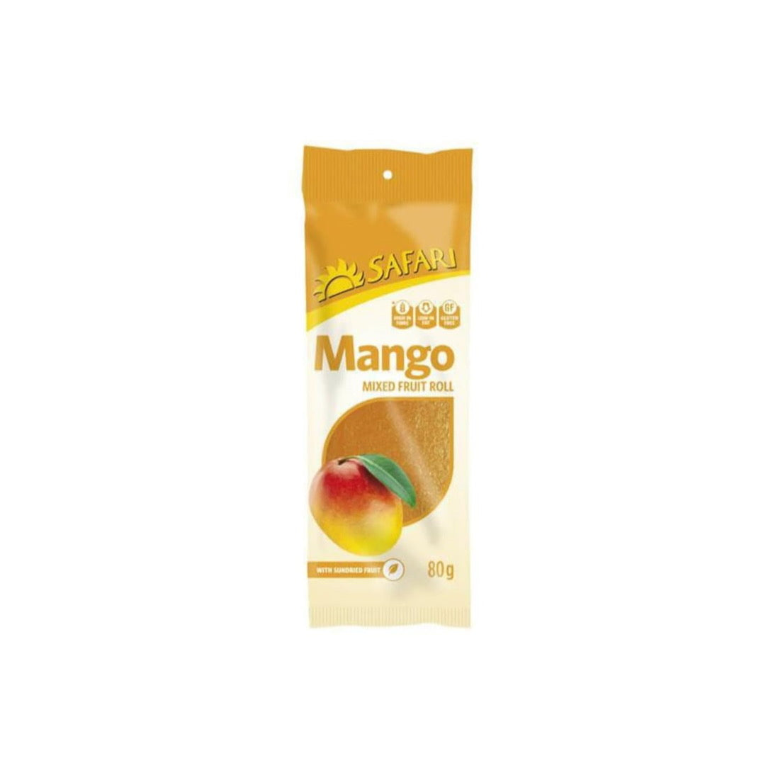 Safari Fruit Rolls Mango Mixed Fruit Roll (80g) - South Africa
