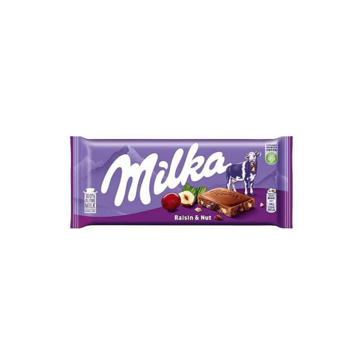 Milka Raisin & Nut (90g) - Poland