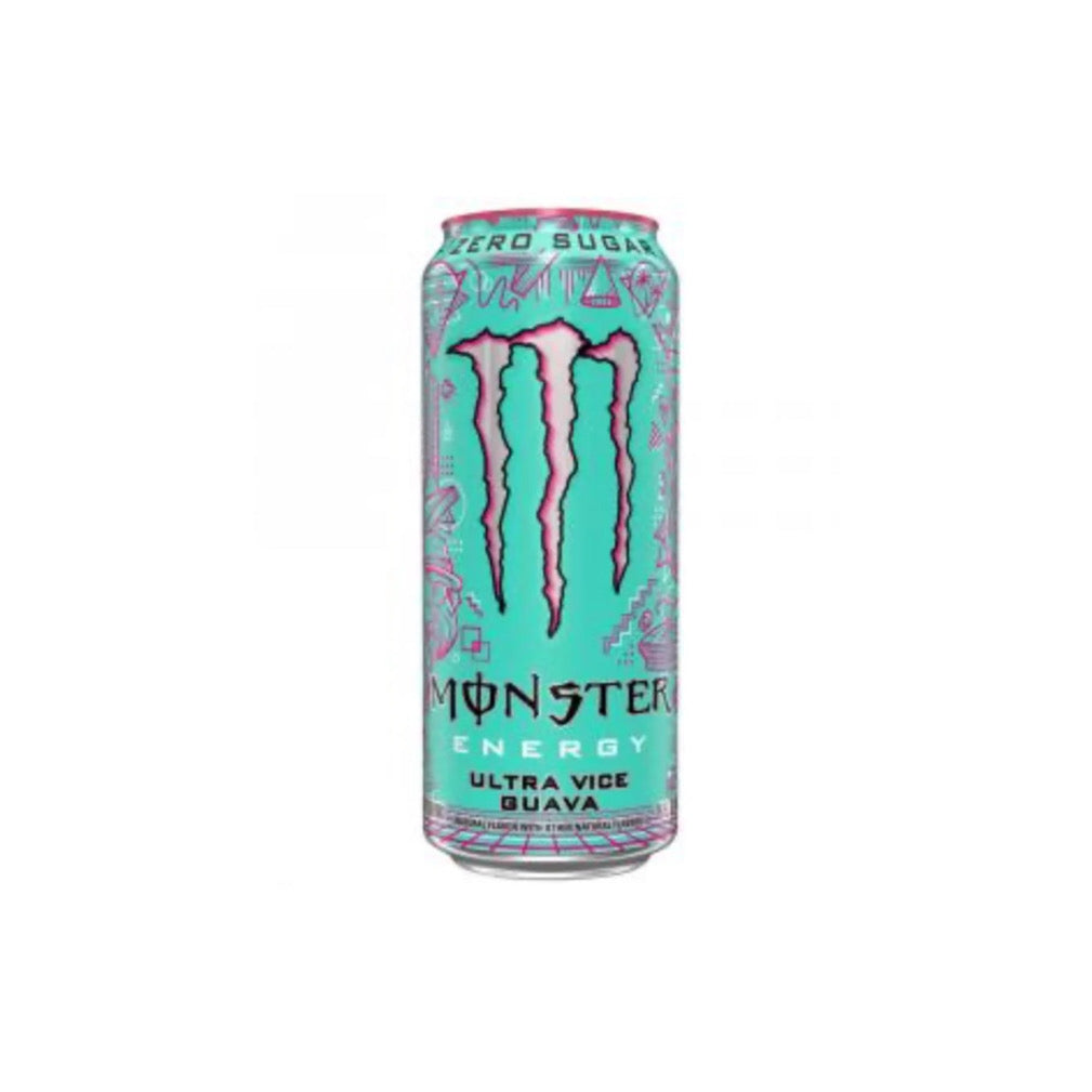 Monster Energy Zero Sugar Ultra Vice Guava Can (473ml) - Canada