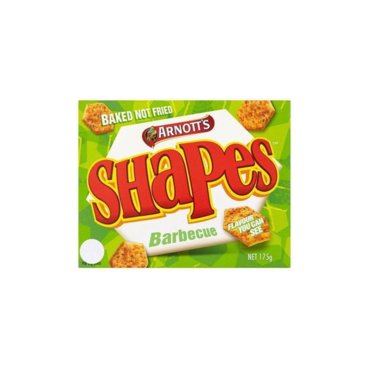 Arnott’s Shapes Barbecue Crackers (175g) - Australia