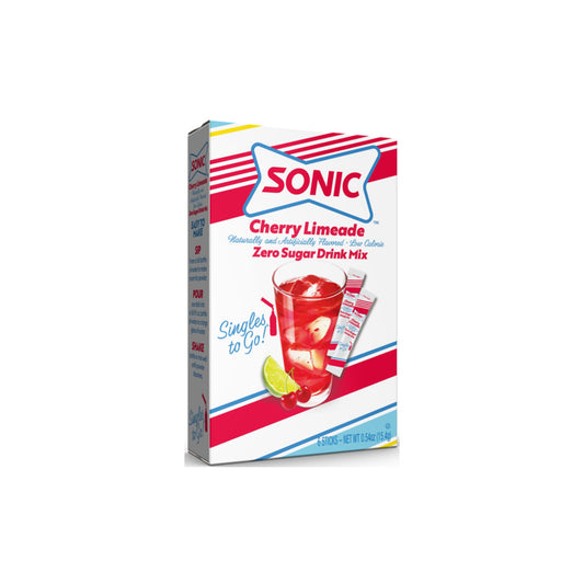 Sonic Singles To Go Cherry Limeade Drink Mix 6-Pack (15.4g) - America