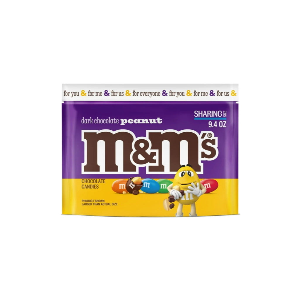 M&M’s Dark Chocolate Peanut (266g) - America