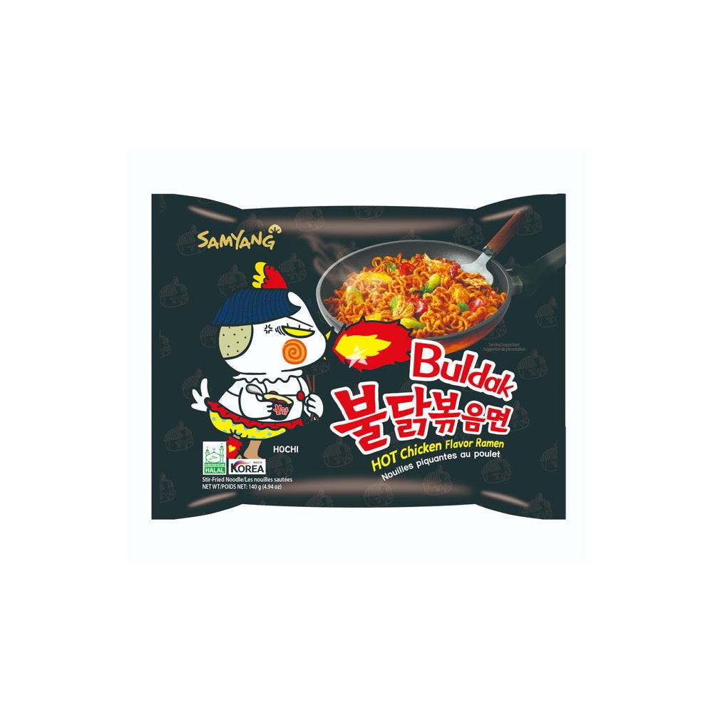 Samyang Buldak Original Hot Chicken Ramen Noodles (140g) - Korea
