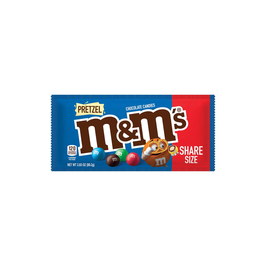 M&M’s Pretzel Chocolate Candies Share Size (80g) - America