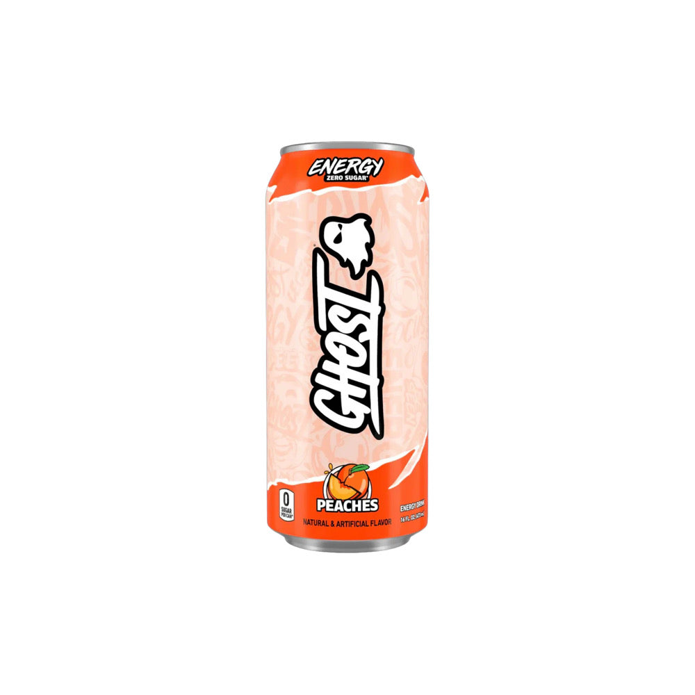 Ghost Zero Sugar Energy Drink Peaches (473ml) - America