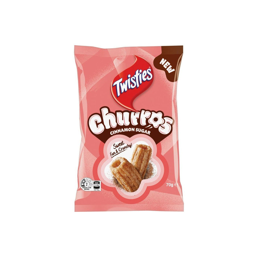 Twisties Churros Cinnamon Sugar (70g) - Australia
