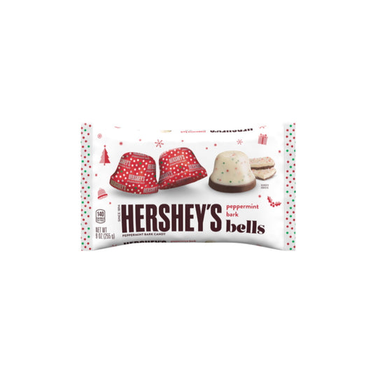 Hershey's Christmas Peppermint Bark Bells Bag (255g) - America