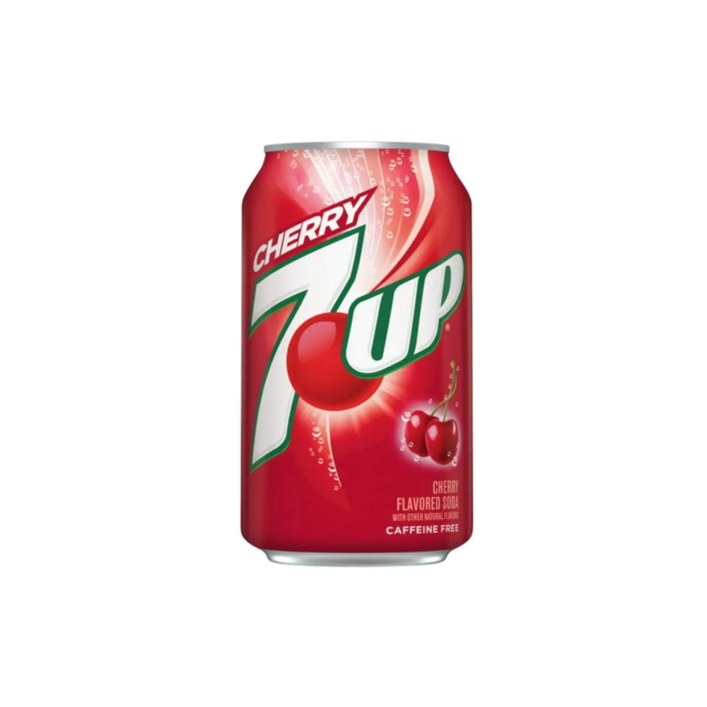 7up Cherry Soda Can (355ml) - America