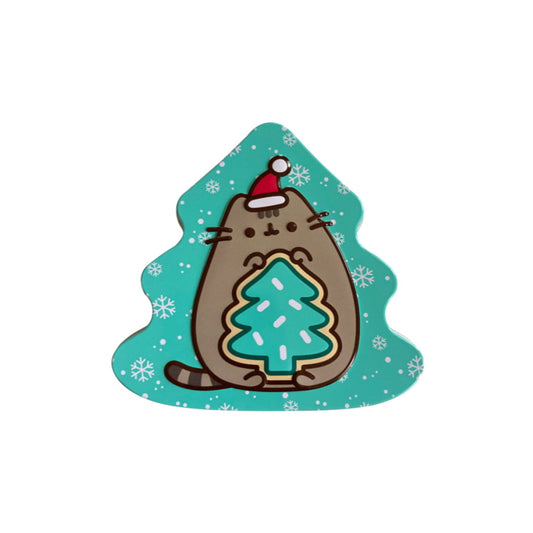 Boston America Pusheen Meowy Christmas Gift Tin Bauble (34g) - America