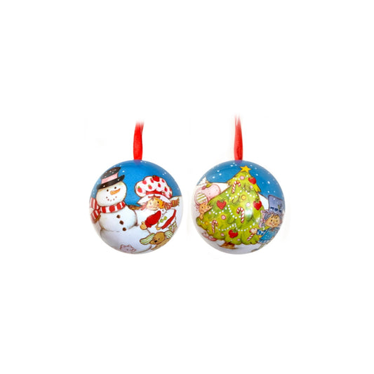 Boston America Strawberry Shortcake Berry Merry Holiday Christmas Bauble (42.5g) - America