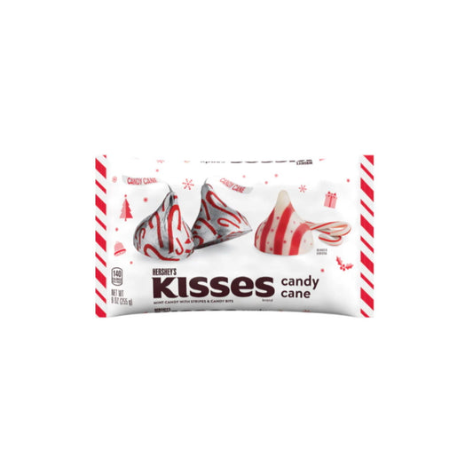 Hershey's Christmas Kisses Candy Cane Bag (255g) - America