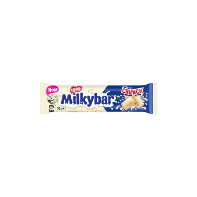 Nestle Milky Bar Crunch Chocolate Bar (38g) - Australia