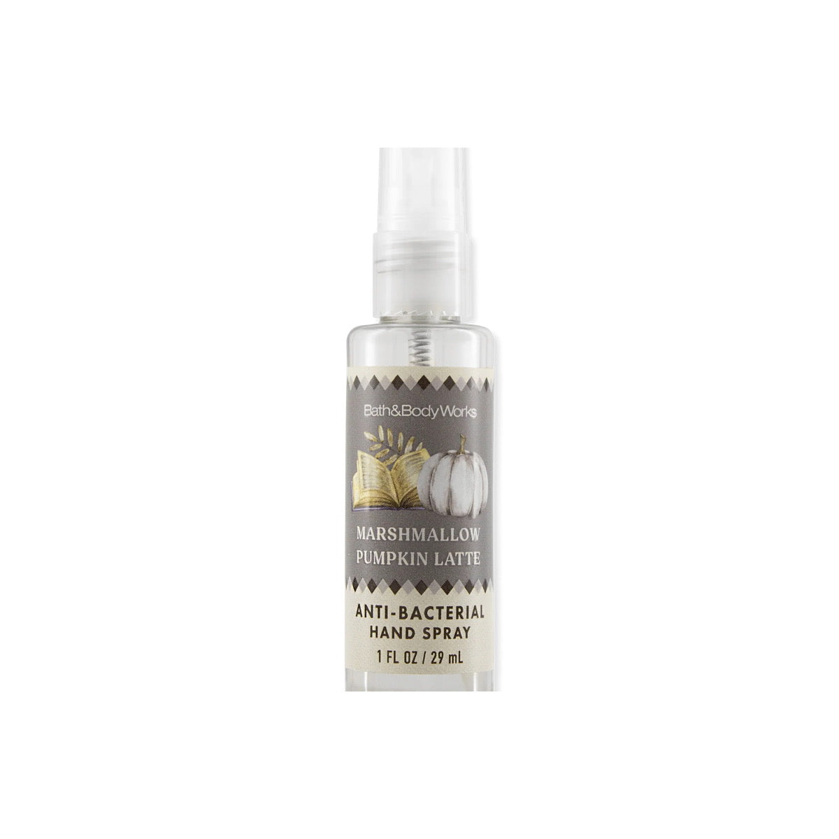 Bath and Body Works Marshmallow Pumpkin Latte Hand Sanitizer Spray (29ml) - America