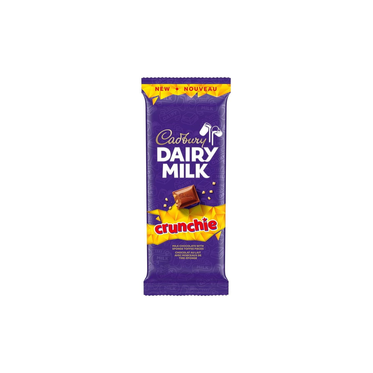 Cadbury Dairy Milk Crunchie Chocolate Bar (90g) - Canada
