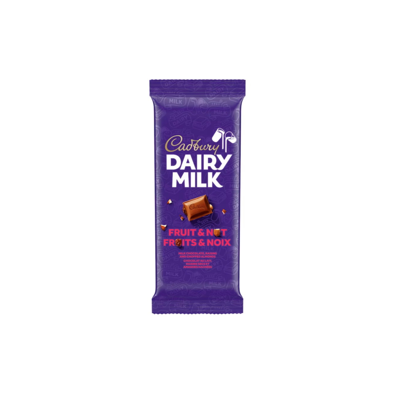 Cadbury Dairy Milk Fruit & Nut Chocolate Bar (90g) - Canada