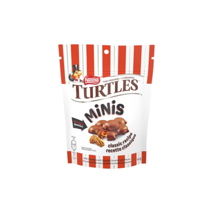 Nestle Turtles Minis Pecan Milk Chocolates (142g) - Canada