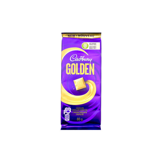 Cadbury Golden Caramelised Chocolate Bar (80g) - Canada