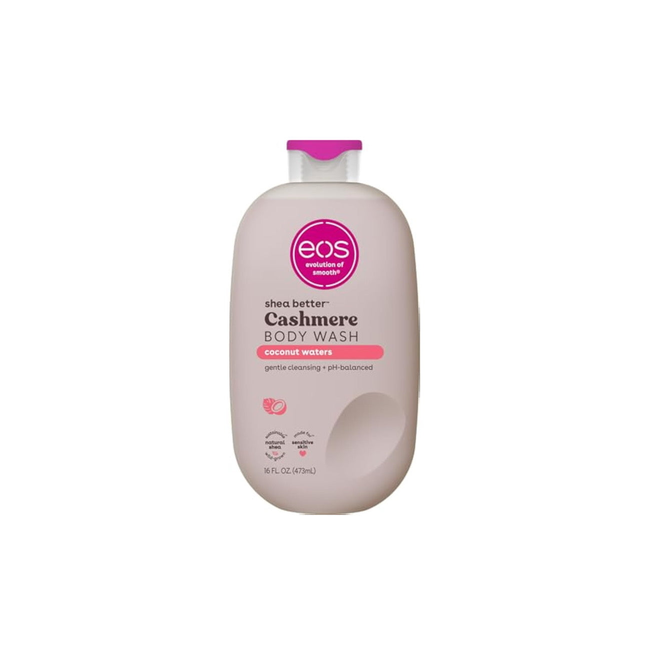 EOS Shea Better Cashmere Body Wash Coconut Waters (473ml) - America