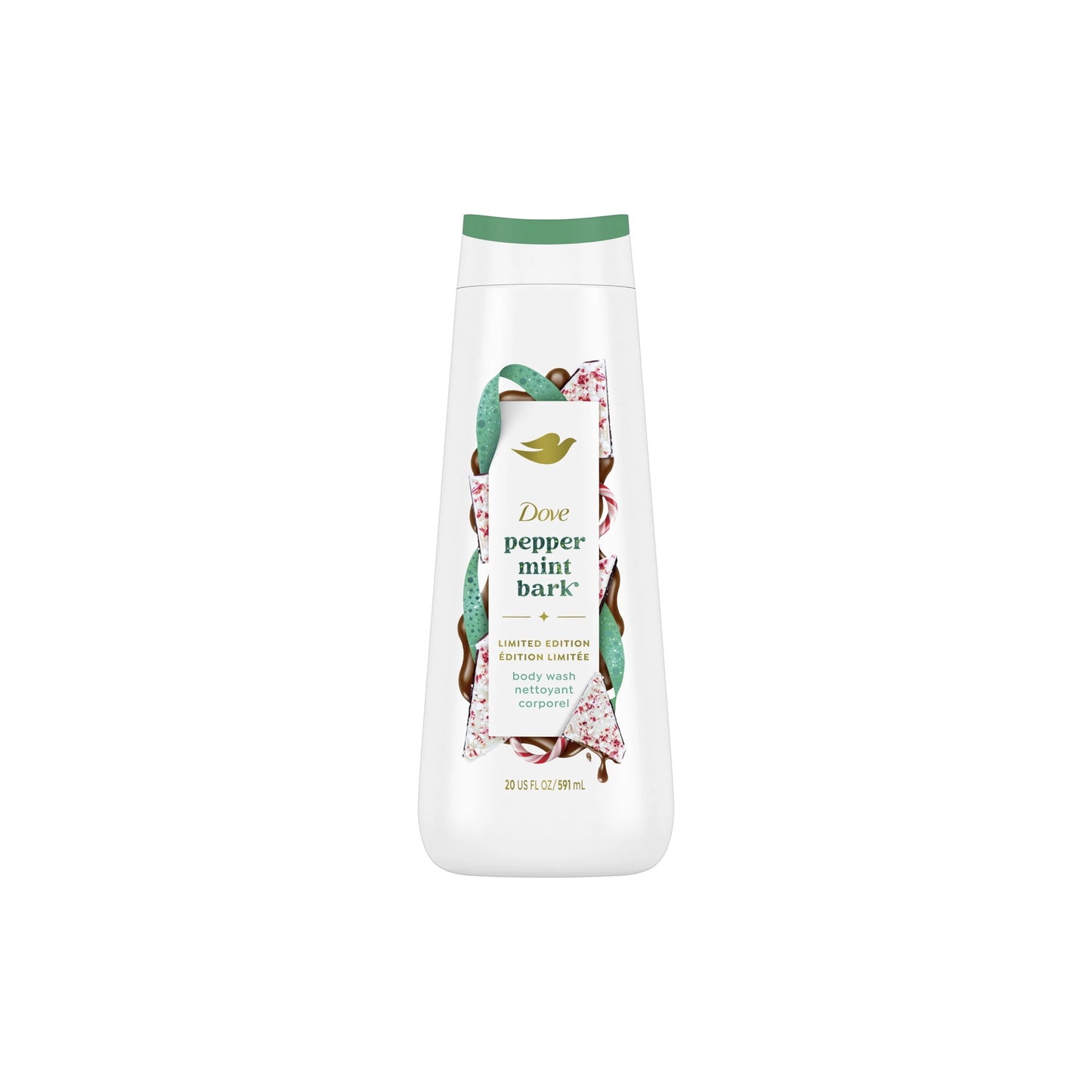 Dove LIMITED EDITION Peppermint Bark Body Wash (591ml) - America