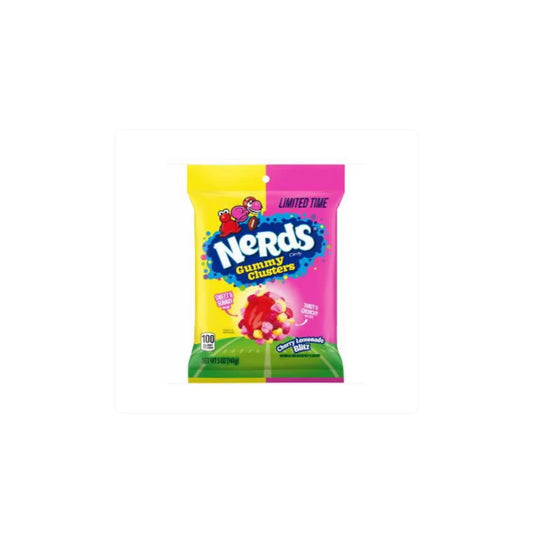 Nerds Limited Edition Cherry Lemonade Blitz Gummy Clusters (141g) - America